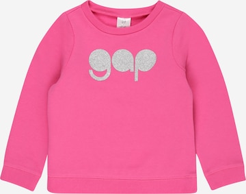 Sweat-shirt GAP en rose : devant