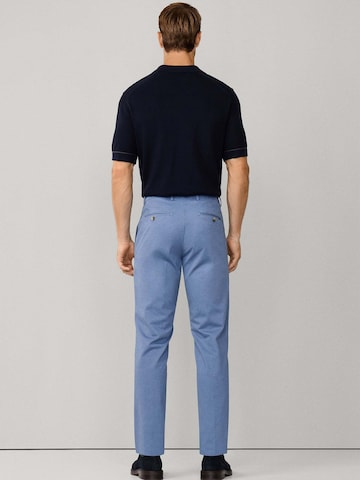 Hackett London Slimfit Chino 'Kensington' in Blauw