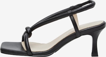 SELECTED FEMME Sandals 'Sara' in Black: front