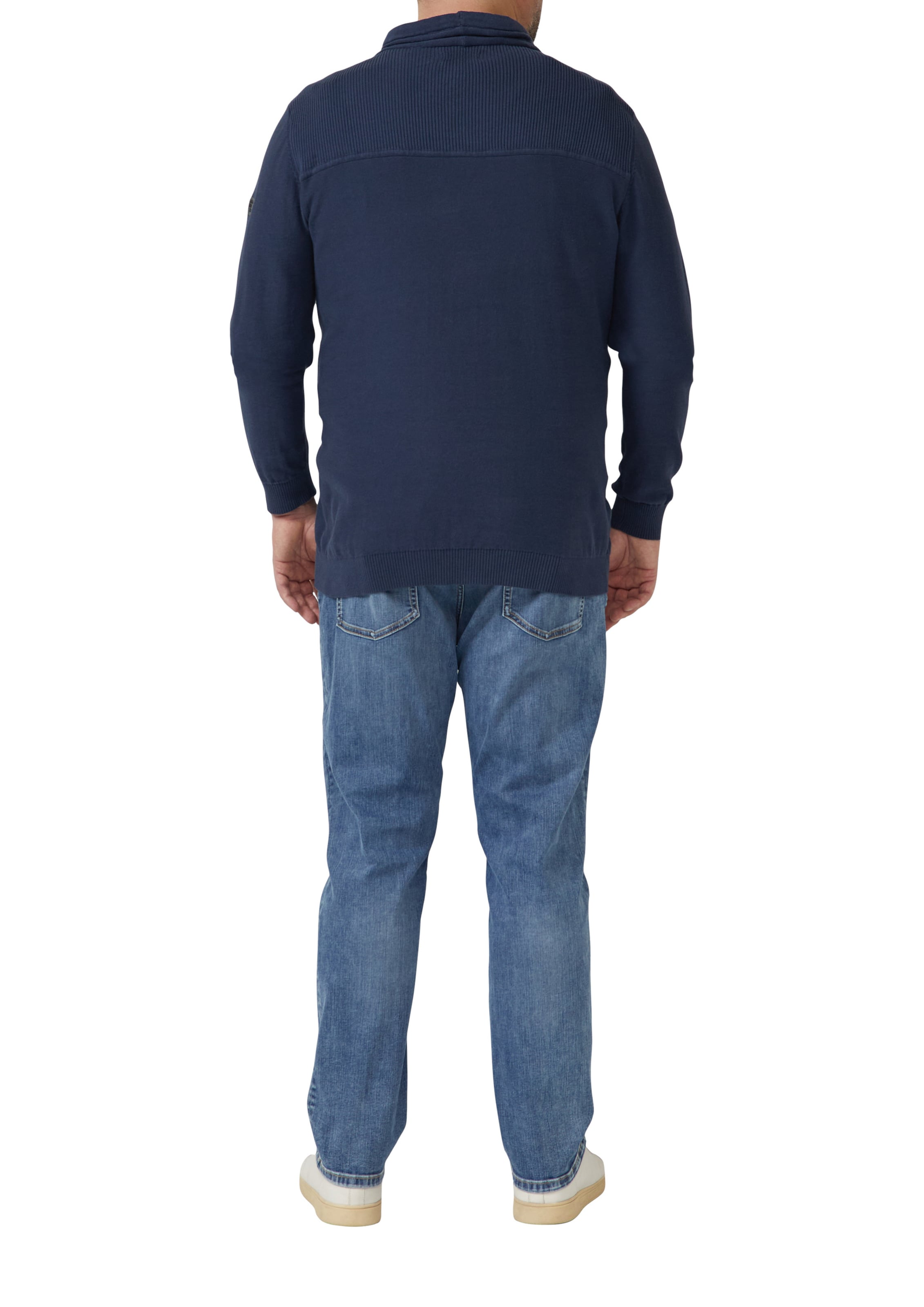 Pull-over s.Oliver Men Big Sizes en bleu