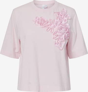 T-shirt 'YASVisely' YAS en rose : devant