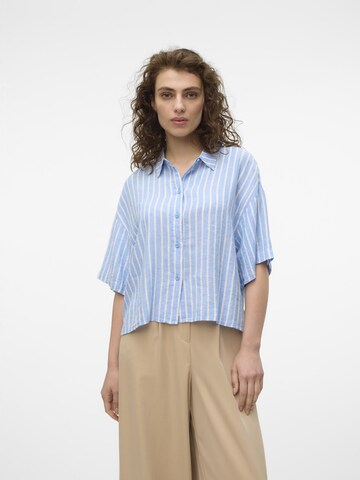 VERO MODA Блузка 'VMLINN' в Синий: спереди