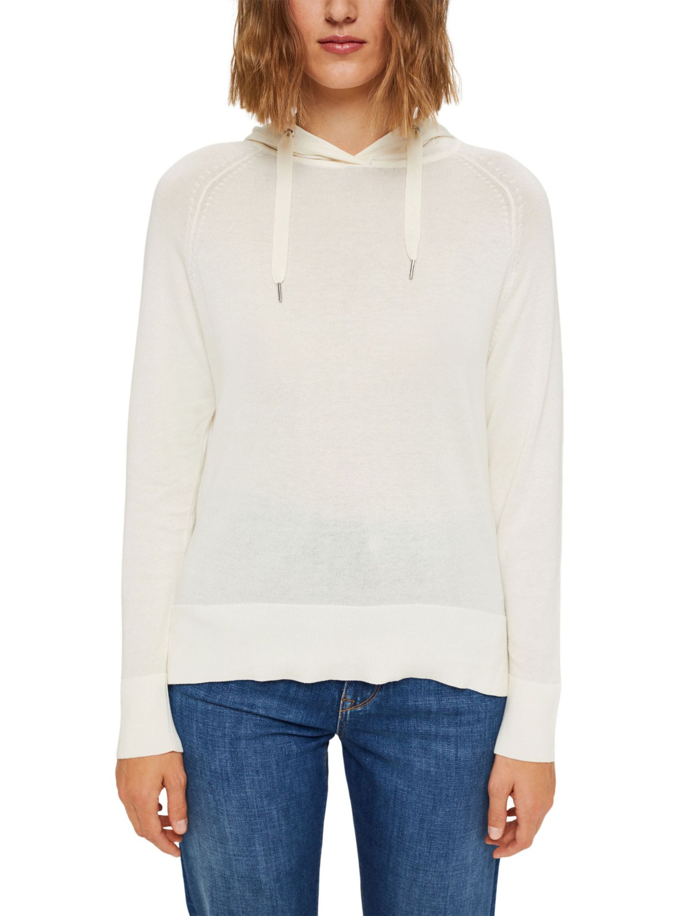 Frauen Große Größen ESPRIT Pullover in Weiß - KZ89900 Frauen Große Größen ESPRIT Pullover in Weiß - KZ89900