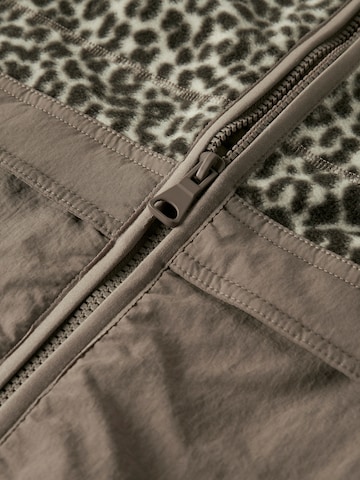 NAME IT Ζακέτα φλις 'NKFMEEKO' σε γκρι