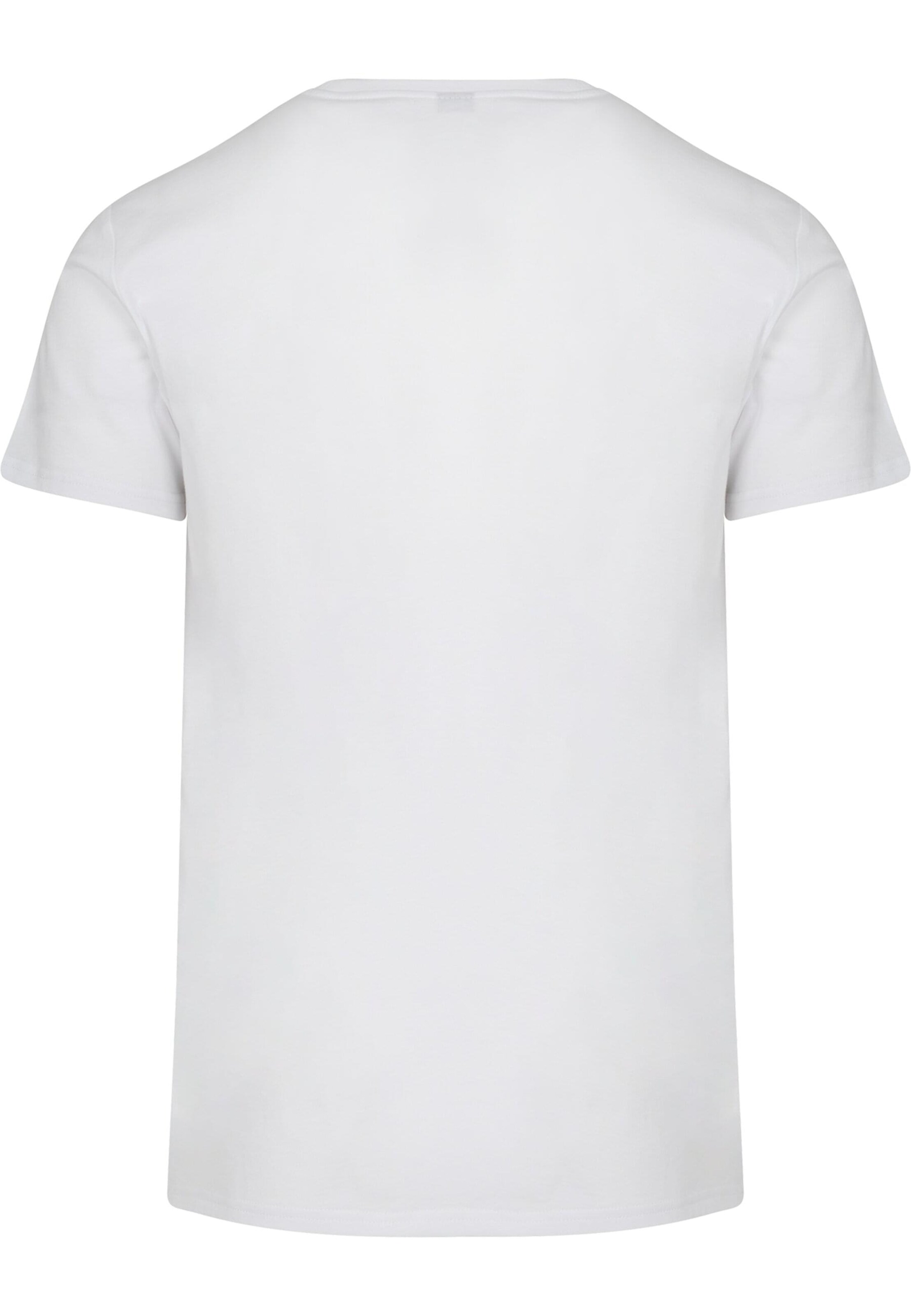 Maglietta 'Football - Scotland' di Merchcode in bianco