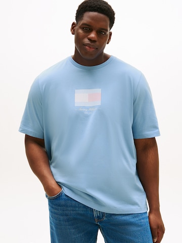 Tommy Hilfiger Big & Tall T-Shirt 'ITHACA' in Blau: Vorderseite