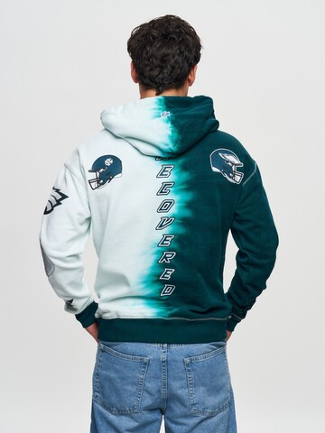 Recovered Sweatshirt 'NFL Eagles' in Grün