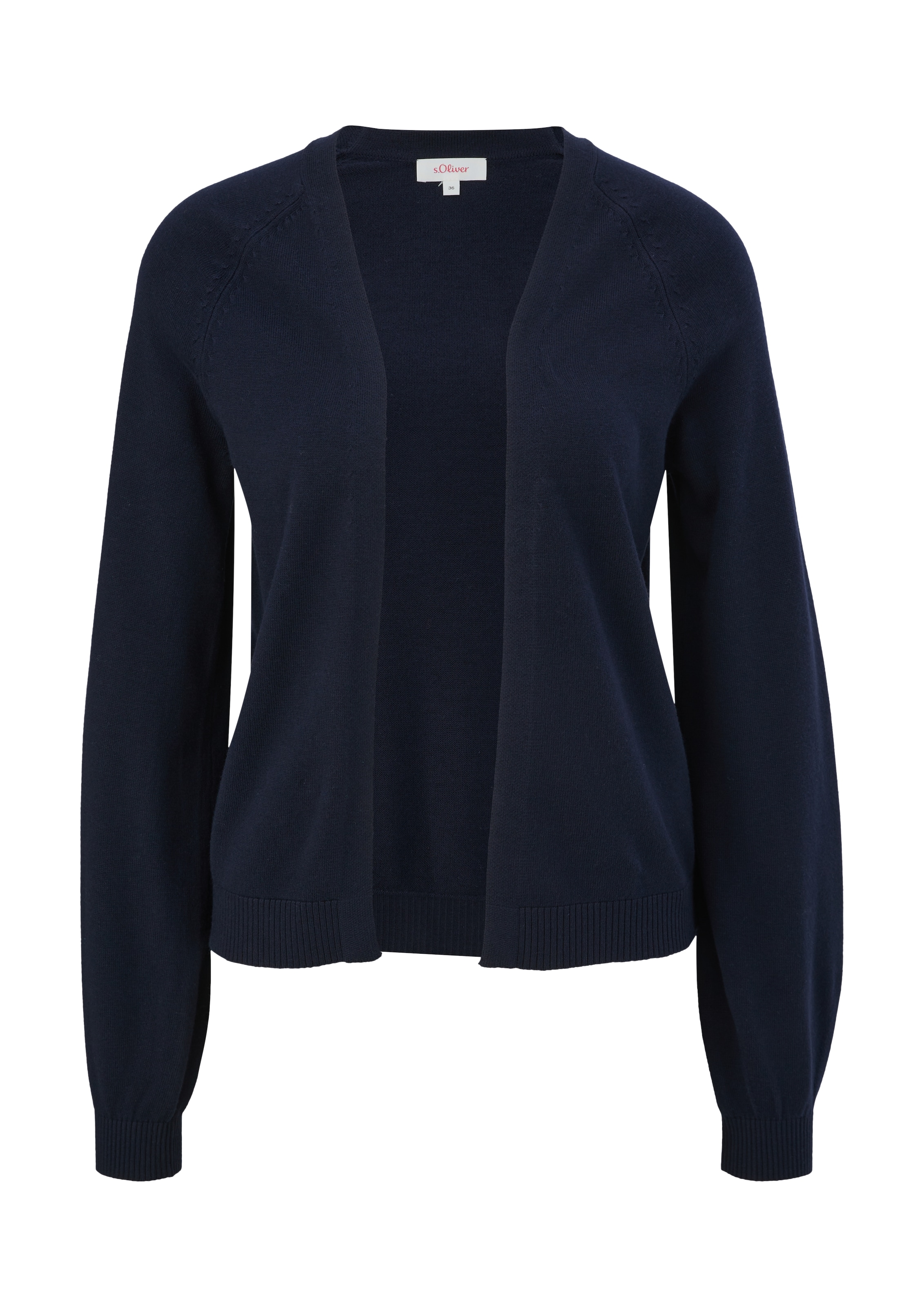 Cardigan s.Oliver en bleu : devant