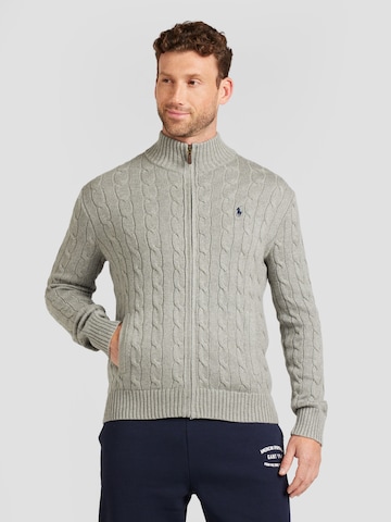 Polo Ralph Lauren Вязаная кофта в Серый: спереди