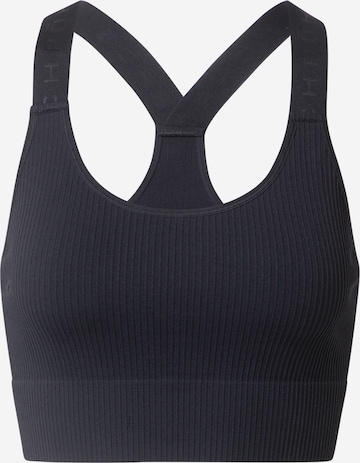 Soutien-gorge de sport Röhnisch en noir : devant