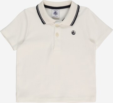 PETIT BATEAU Poloshirt in Weiß: predná strana