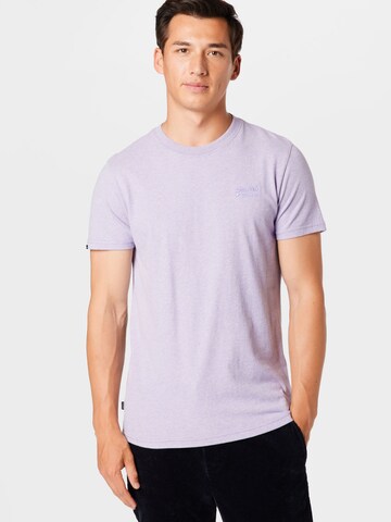 Superdry Shirt in Purple: front