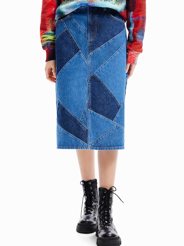 Desigual Rok in Blauw: voorkant