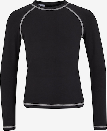 Urban Classics Shirt in Zwart: voorkant