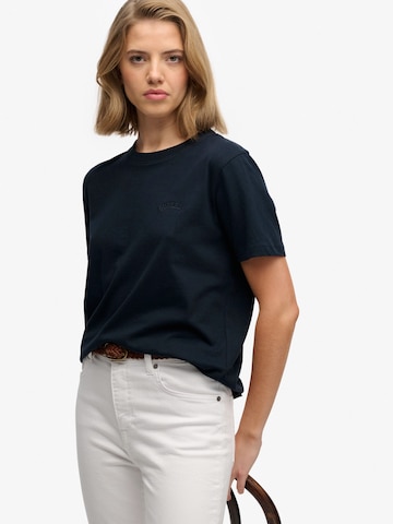 Tricou 'ESSENTIAL' de la Superdry pe albastru