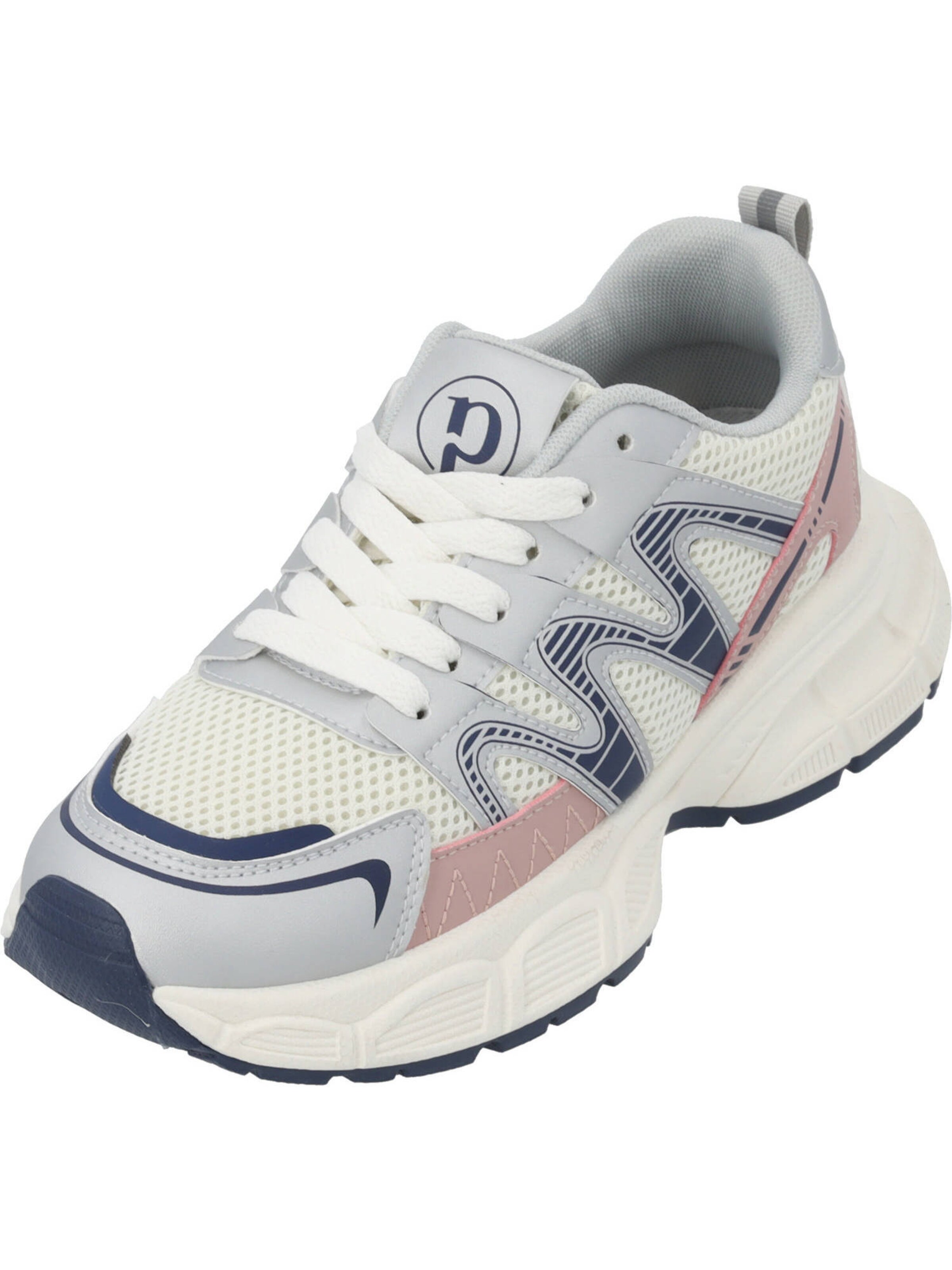 PaladoNiske tenisice 'Borgan' - bijela boja: prednji dio