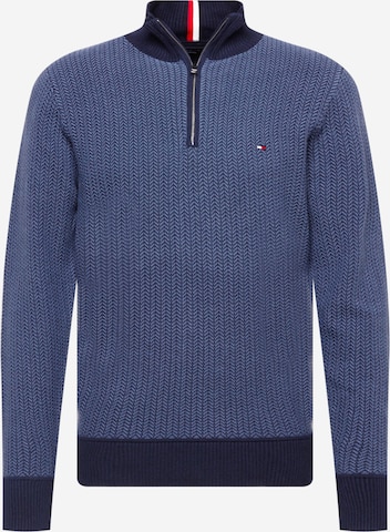 Pull-over TOMMY HILFIGER en bleu : devant