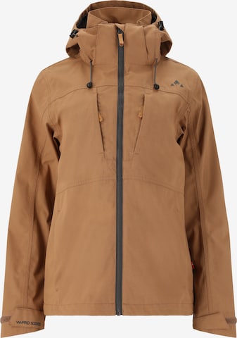 Whistler Outdoor Jacket 'Downey' in Brown: front