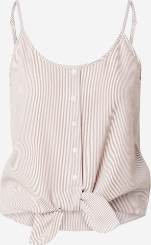 Haut 'ONLLECEY' ONLY en marron : devant