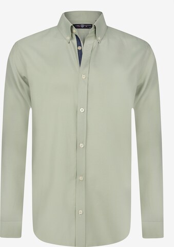 Regular fit Camicia di Jimmy Sanders in verde: frontale