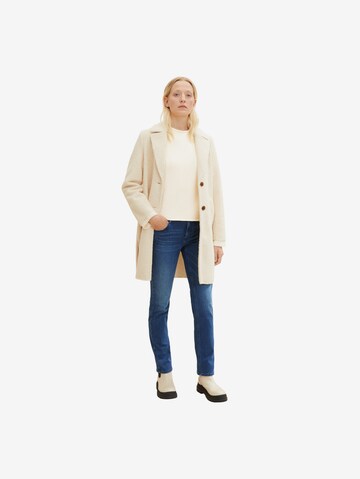 TOM TAILOR Pullover i beige