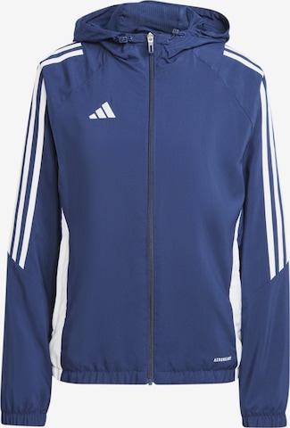 ADIDAS PERFORMANCE Training jacket in Blue: front