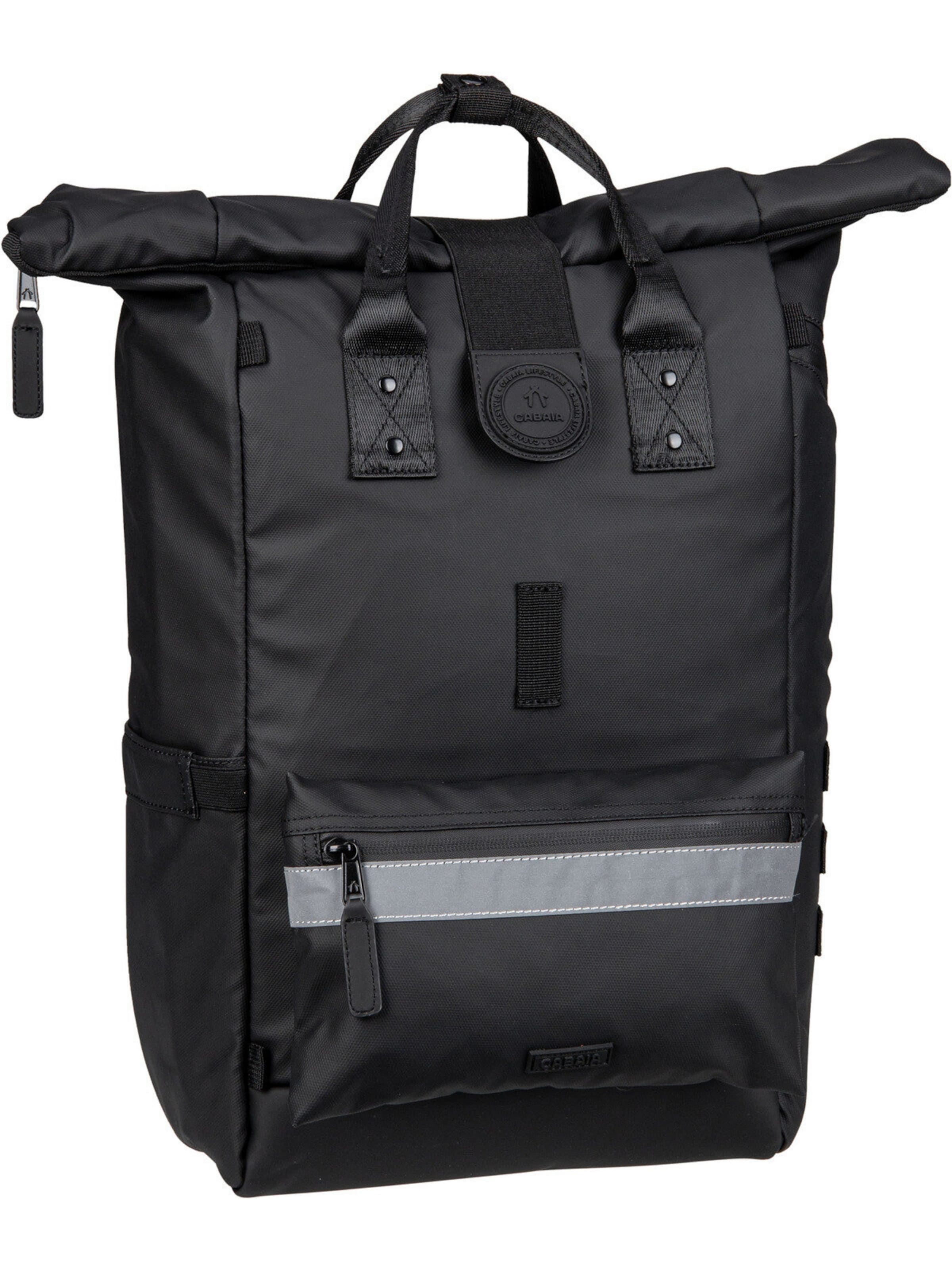 Cabaia Rucksack in Schwarz: Vorderseite
