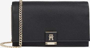 TOMMY HILFIGER - Bolso de noche en negro: frente