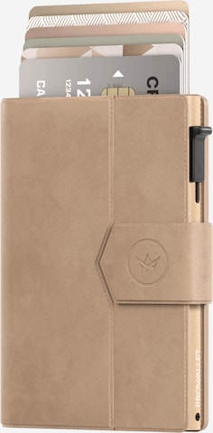 Porte-monnaies 'Pasjeshouder Plus' Prowallet en beige : devant