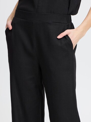 Wide leg Pantaloni 'FRJuna' di Fransa in nero