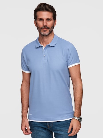 Ombre Shirt in Blauw: voorkant