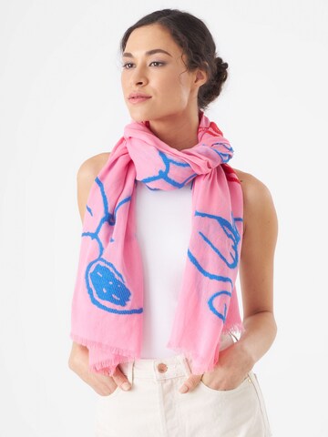 CODELLO Scarf in Pink: front