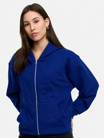 Daily Cotton Sweatjacke 'DCLUGO'‌‌‌‌ in Blau: Vorderseite