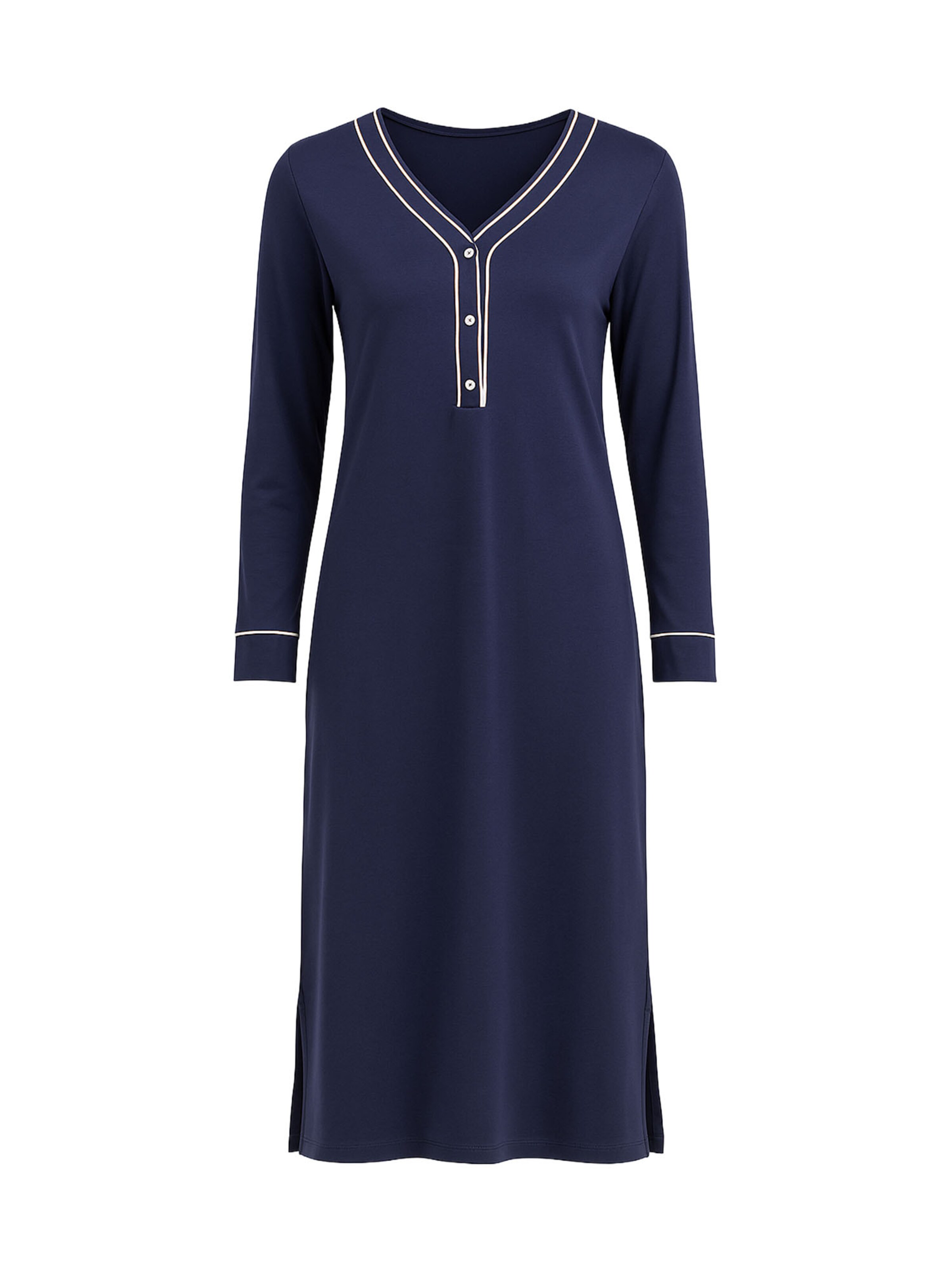 Chemise de nuit 'Oleander' Goldenbay en bleu : devant