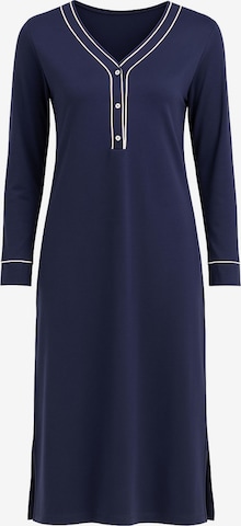 Chemise de nuit 'Oleander' Goldenbay en bleu : devant