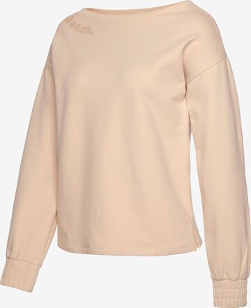 BENCH Sweatshirt in Beige