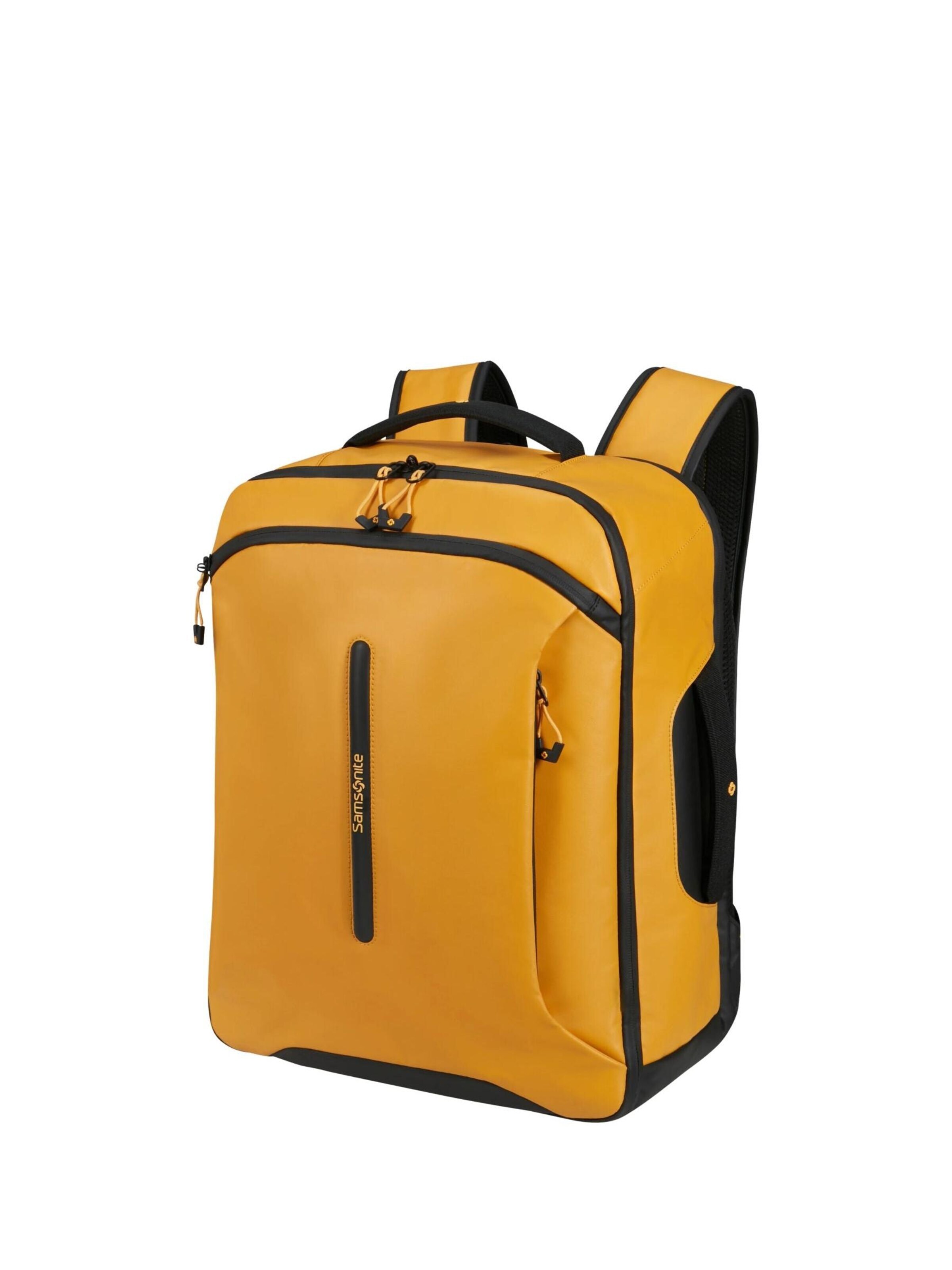SAMSONITE Rugzak 'SAMSONITE ECODIVER UNDERSEAT BACKPACK M ZAINO' in Geel: voorkant