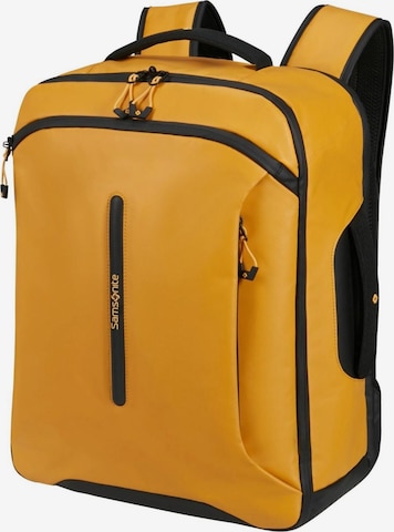 SAMSONITE - Mochila 'SAMSONITE ECODIVER UNDERSEAT BACKPACK M ZAINO' en amarillo: frente