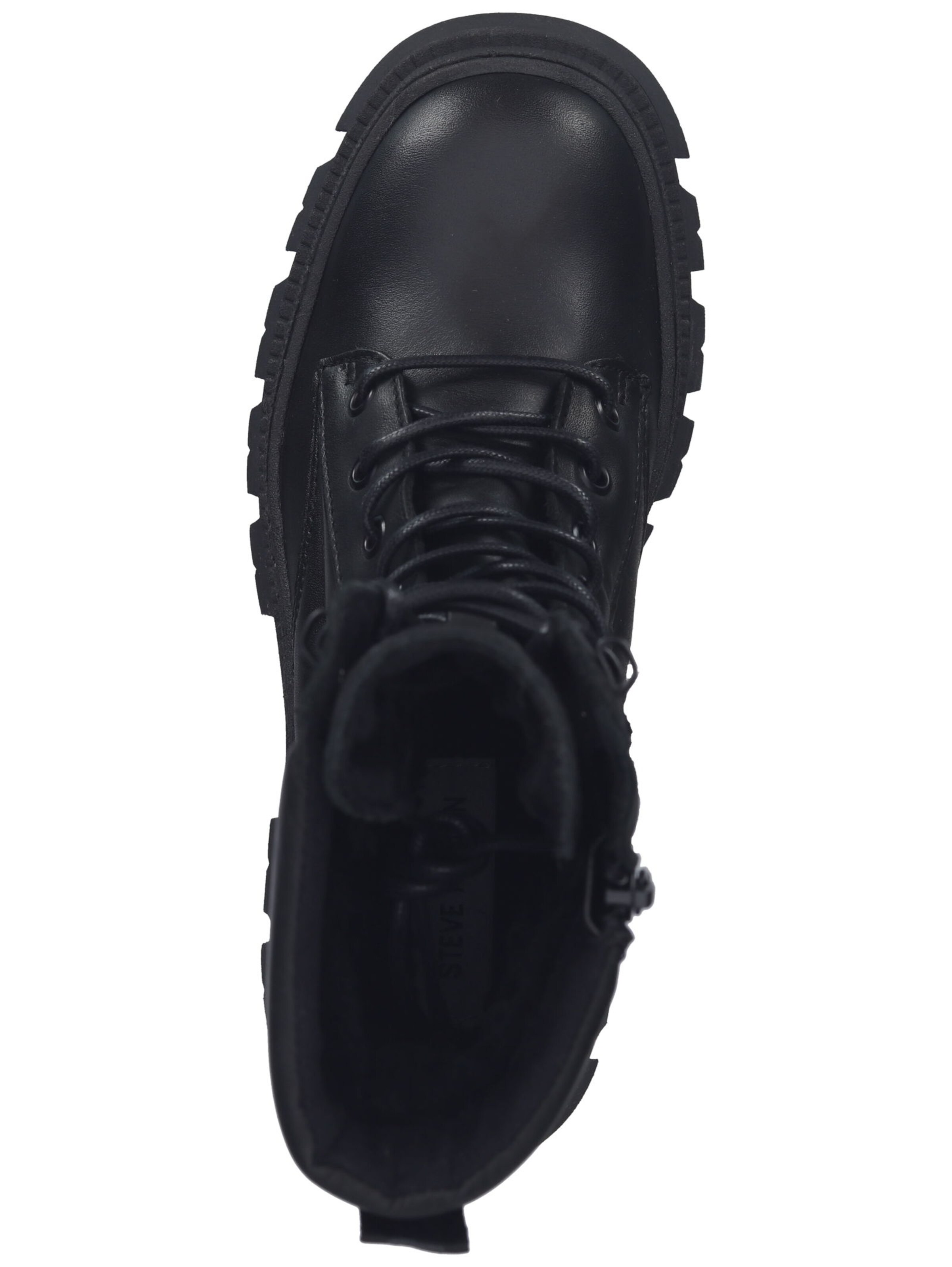STEVE MADDEN Schnürstiefelette in Schwarz