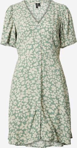 VERO MODA Kleid 'Alba' in Grün: Vorderseite