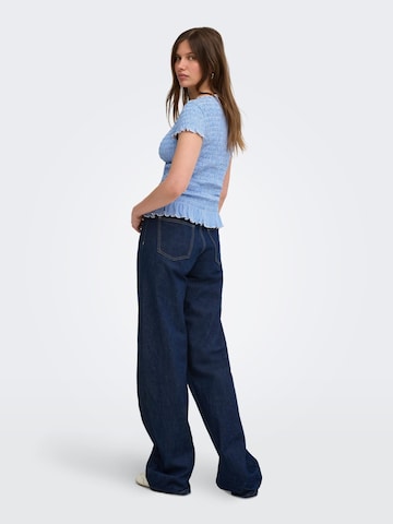 ONLY Top 'Celle' in Blauw