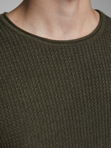 Regular fit Pullover 'Carlos' di JACK & JONES in verde