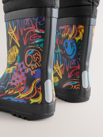 Next Gummistiefel in Schwarz