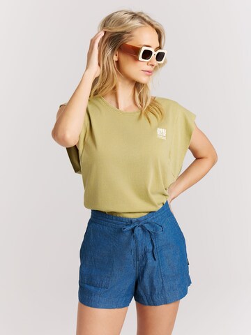 PROTEST Shirt 'PRTCandi' in Green