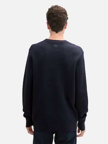 TOM TAILOR Sweater in Blue