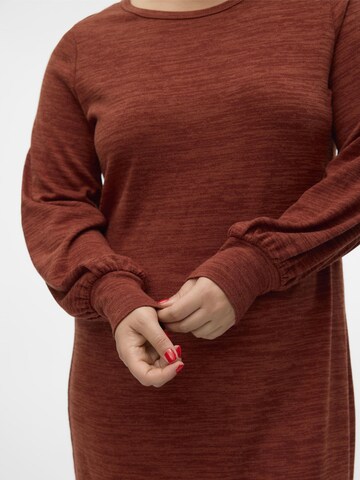 Robe Vero Moda Curve en marron