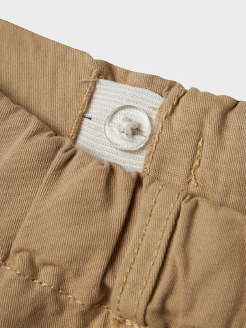 NAME IT Tapered Byxa 'NKMRYAN' i beige