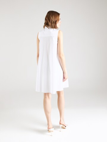 PATRIZIA PEPE Košilové šaty – bílá