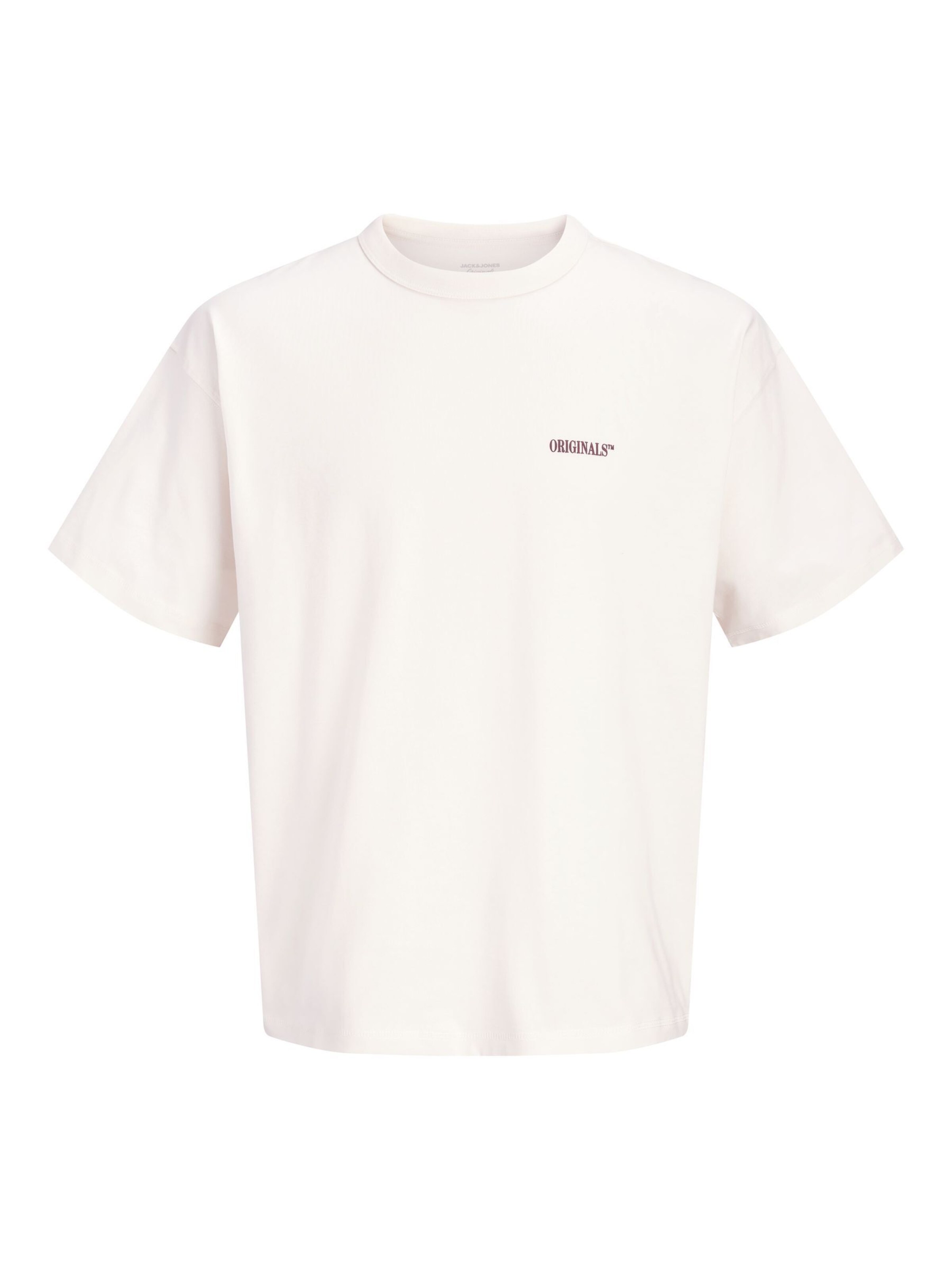 T-Shirt JACK & JONES en blanc : devant