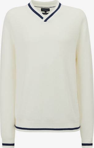 Lexington Sweater 'Stefan' in White: front